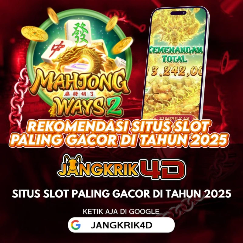 Info Slot Gacor Terupdate Via Jangkrik4D Di Twidget.Net